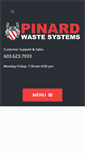 Mobile Screenshot of pinardwaste.com